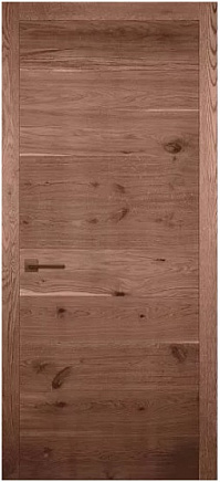 Дверь Legno 7 морёный дуб массив дуба ОКА